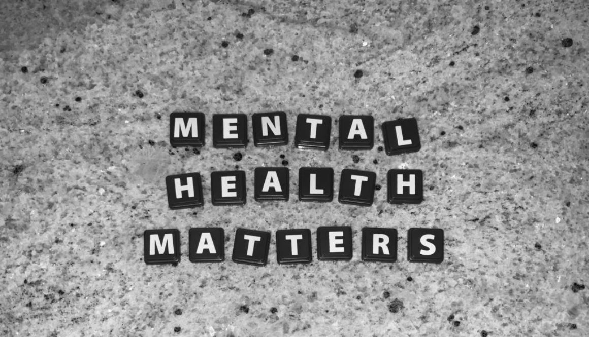 mental health matters letter blocks